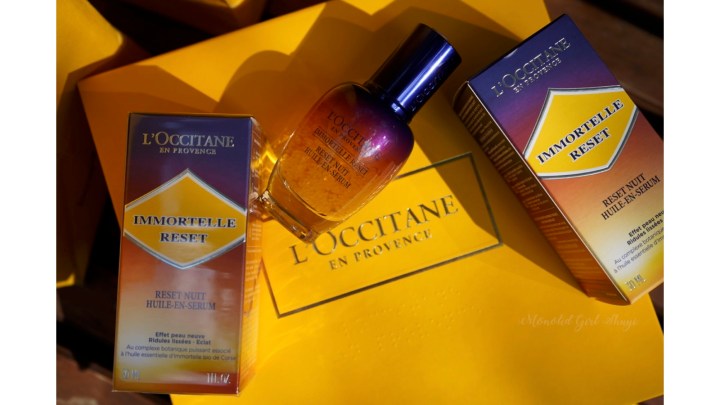 L’Occitane Immortelle Reset || MonolidGirl&nbsp;ShuYi